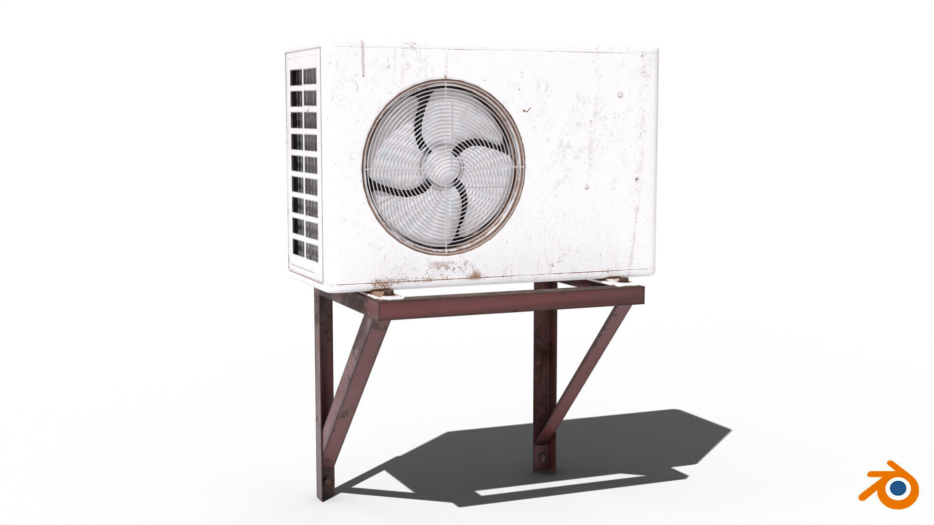 Building Venus Low-poly 3D model_11