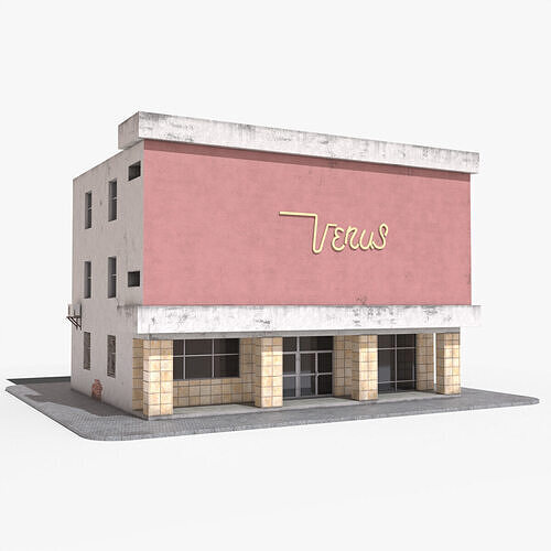 Building Venus Low-poly 3D model