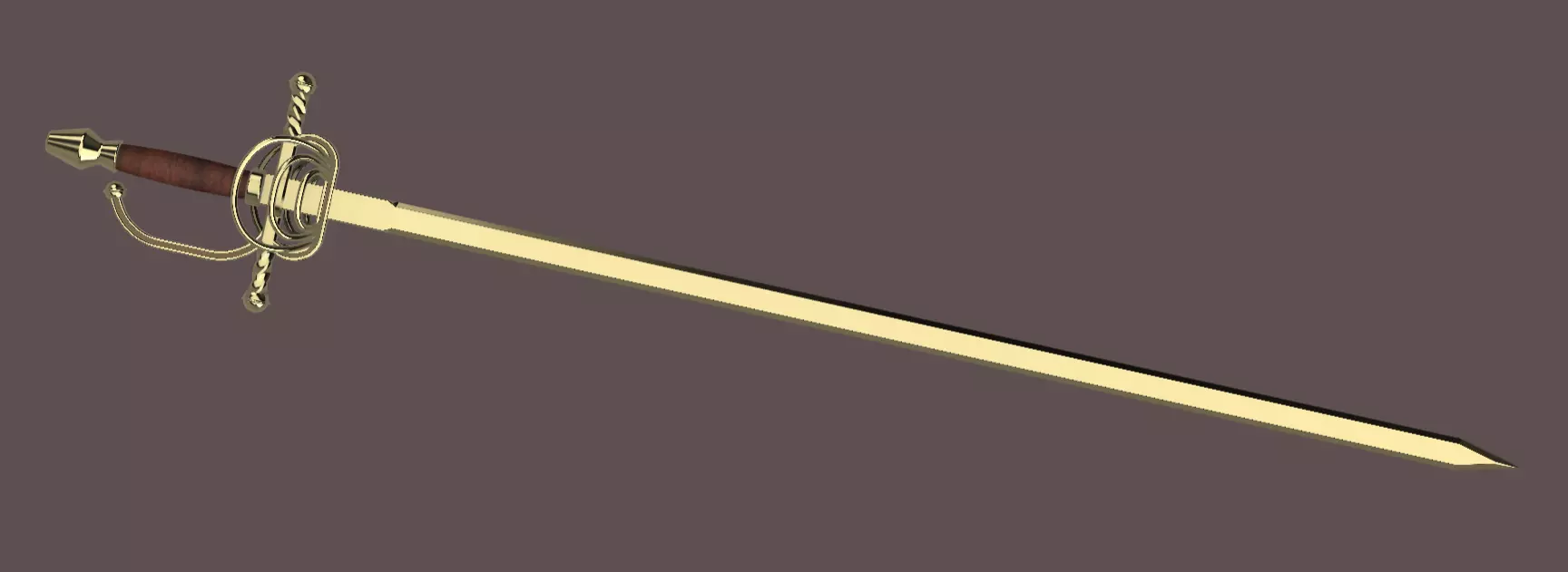 Clair Obscur Expedition 33 - Maellum rapier 3D print model