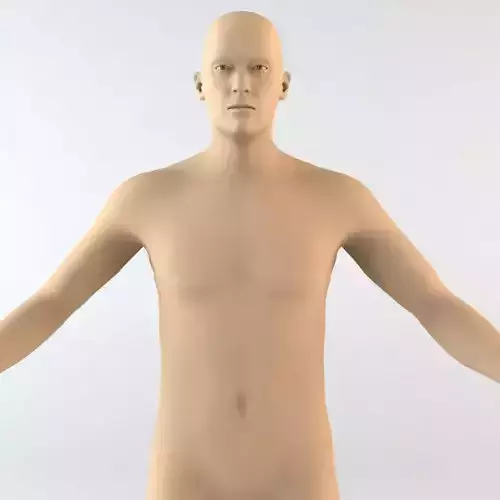 Caucasian Male Human Character