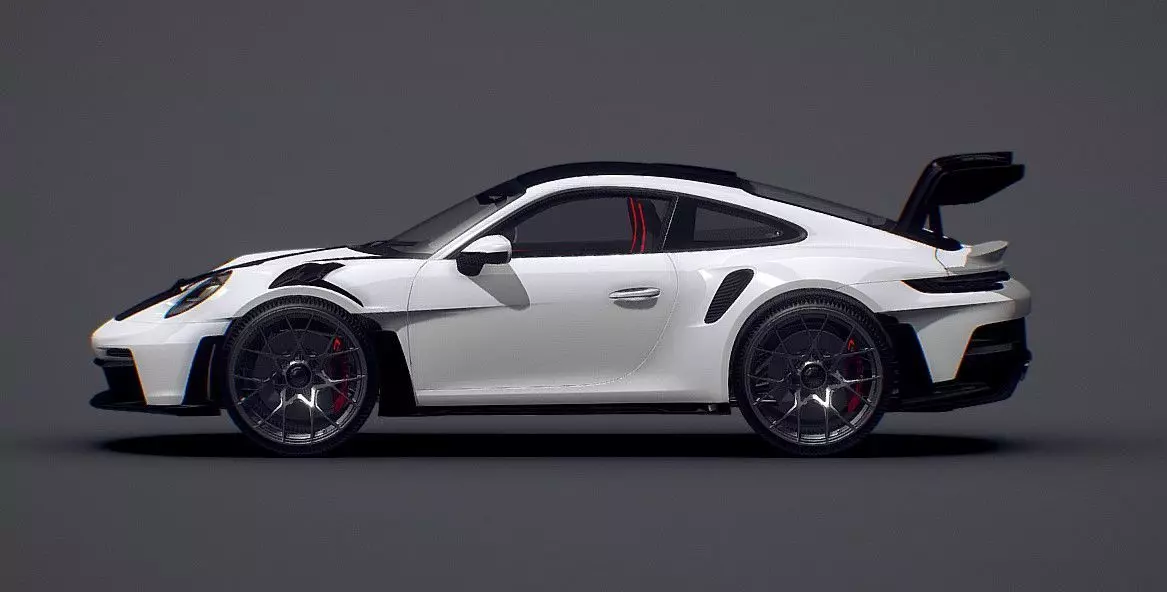 Porsche GT3 RS 3D model