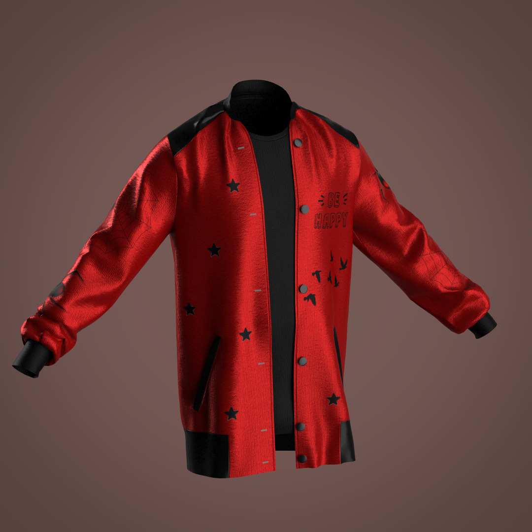 Jacket 3D model_4