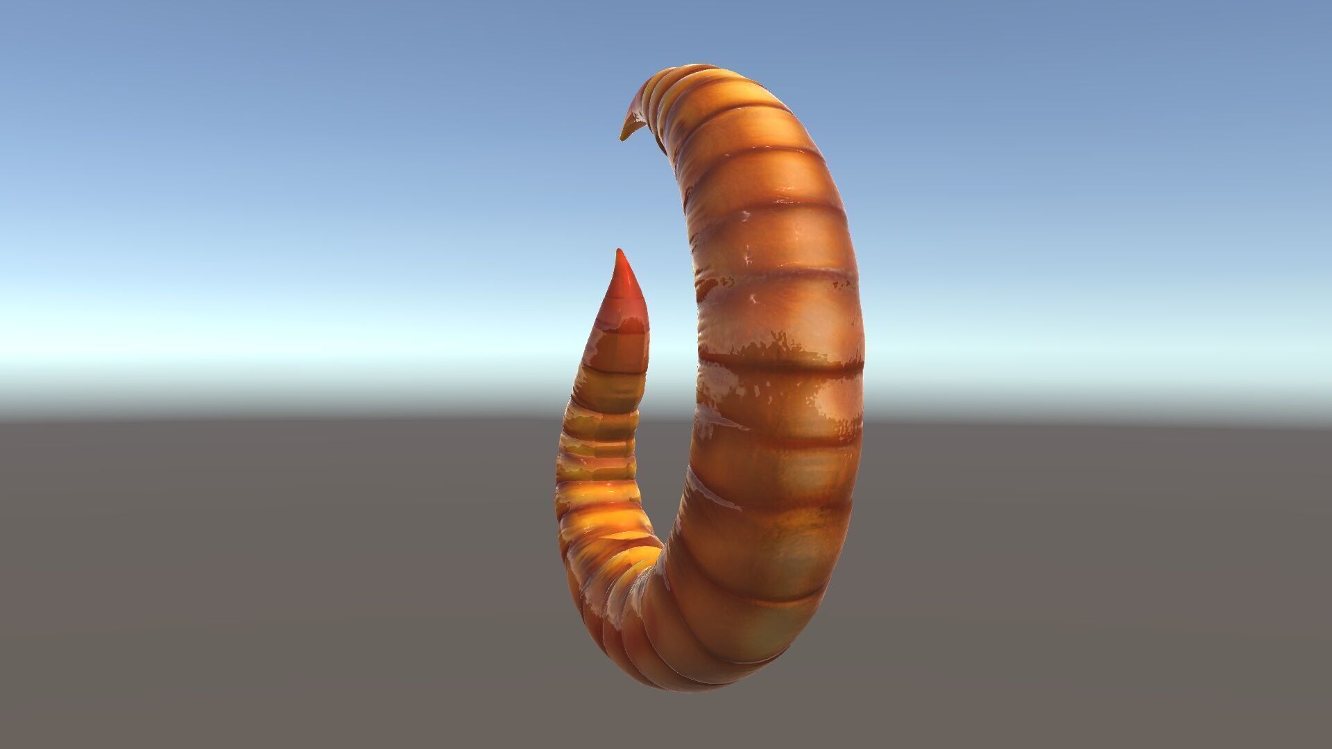 Segmented Creature Tail Model Pack Low-poly 3D model_20