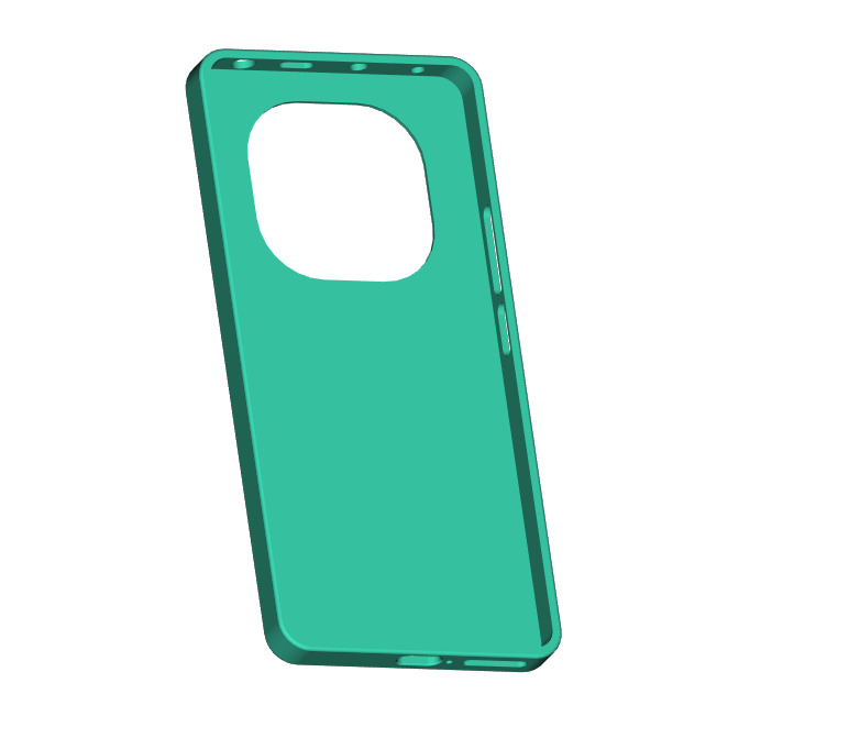 Xiaomi Redmi Note 14 Pro 4G Case 3D print model_1