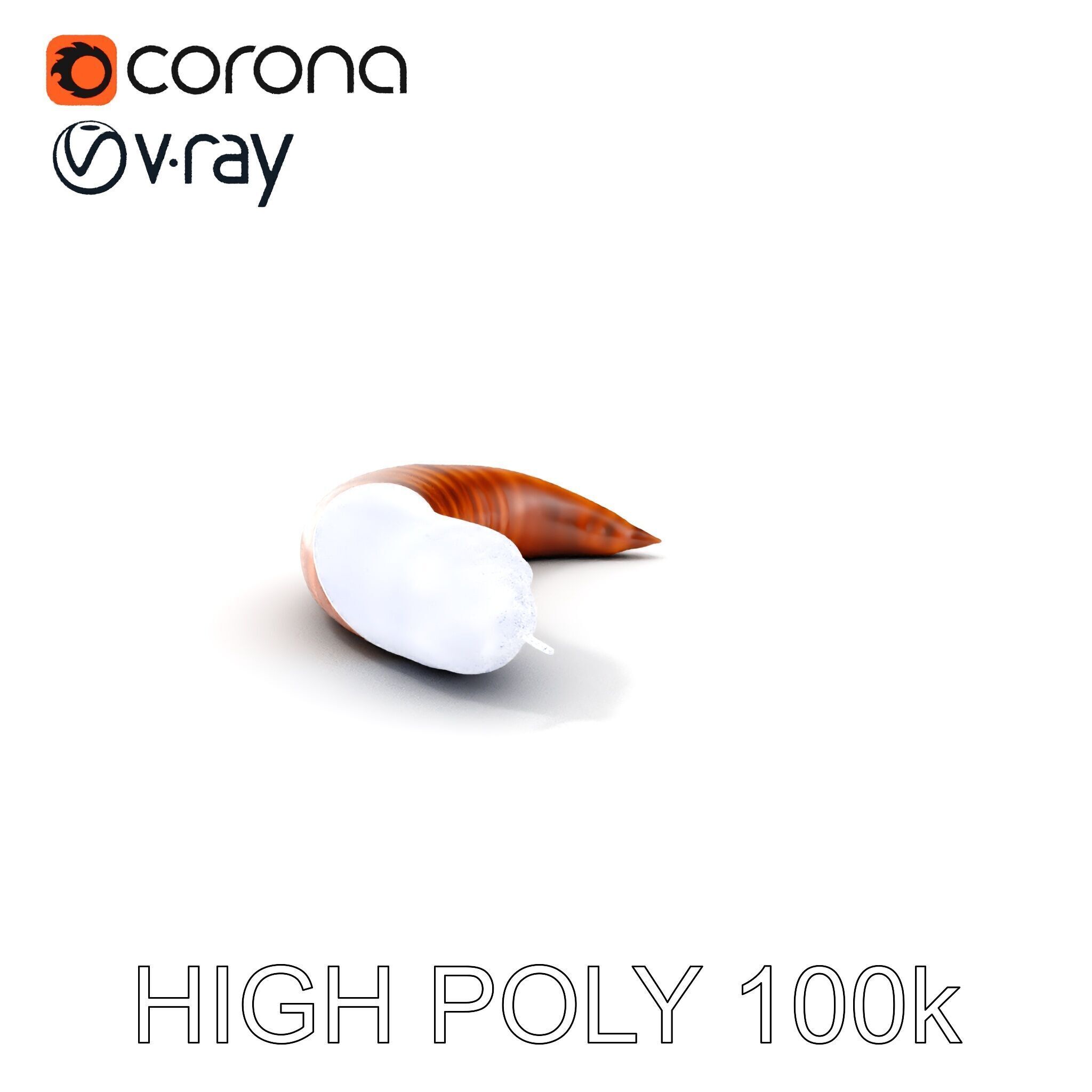 Realistic Millipede Model Pack for Rendering and Games Low-poly 3D model_26