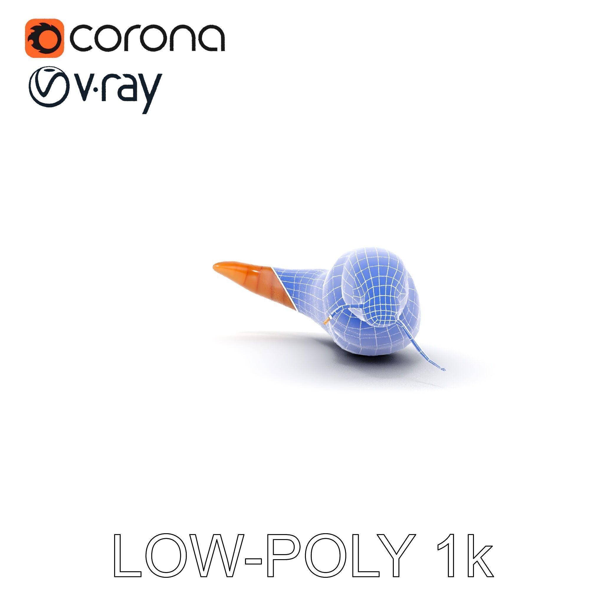 Realistic Caterpillar Model Pack with Detailed Textures Low-poly 3D model_12