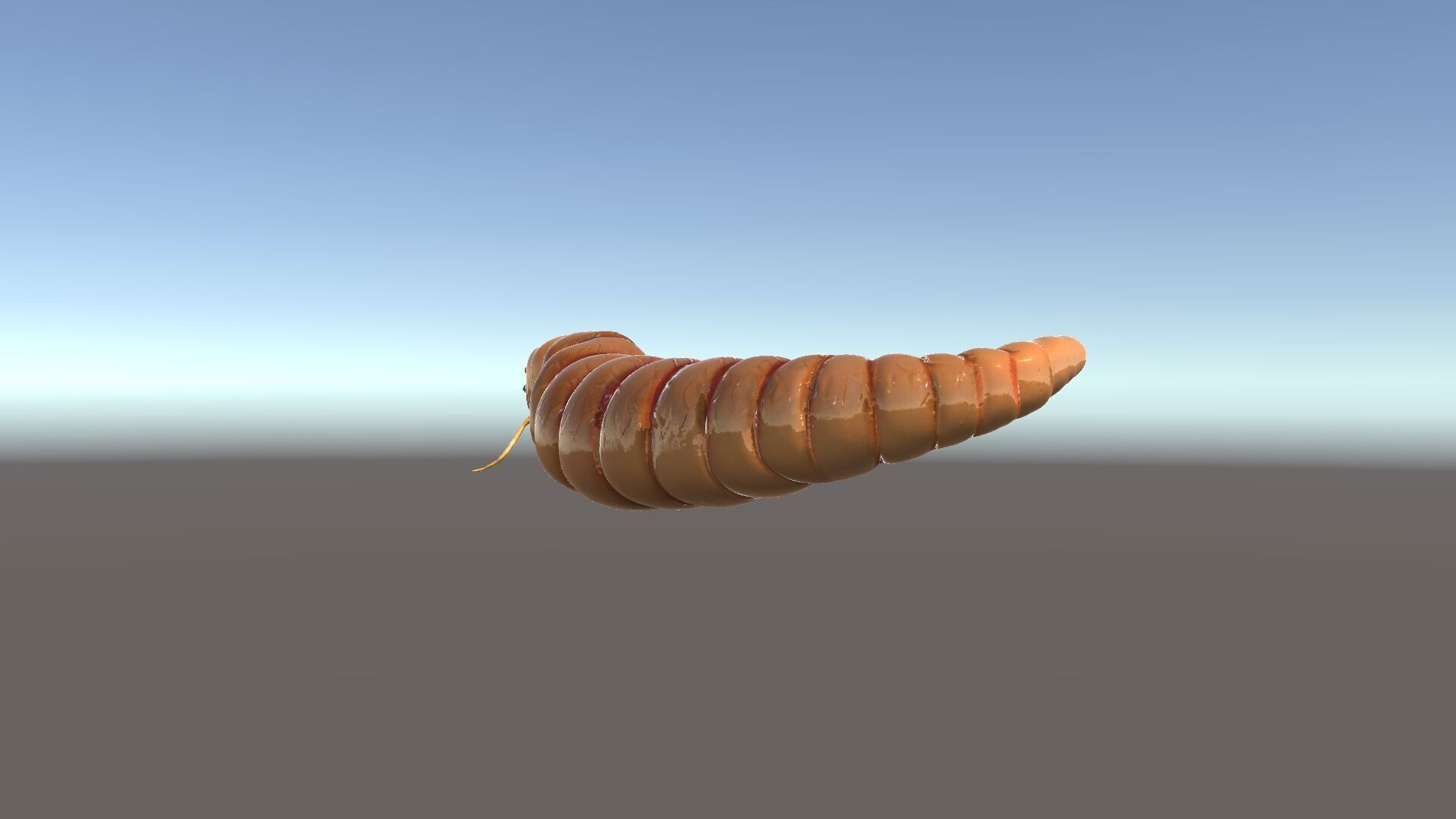Realistic Caterpillar Model Pack with Detailed Textures Low-poly 3D model_5