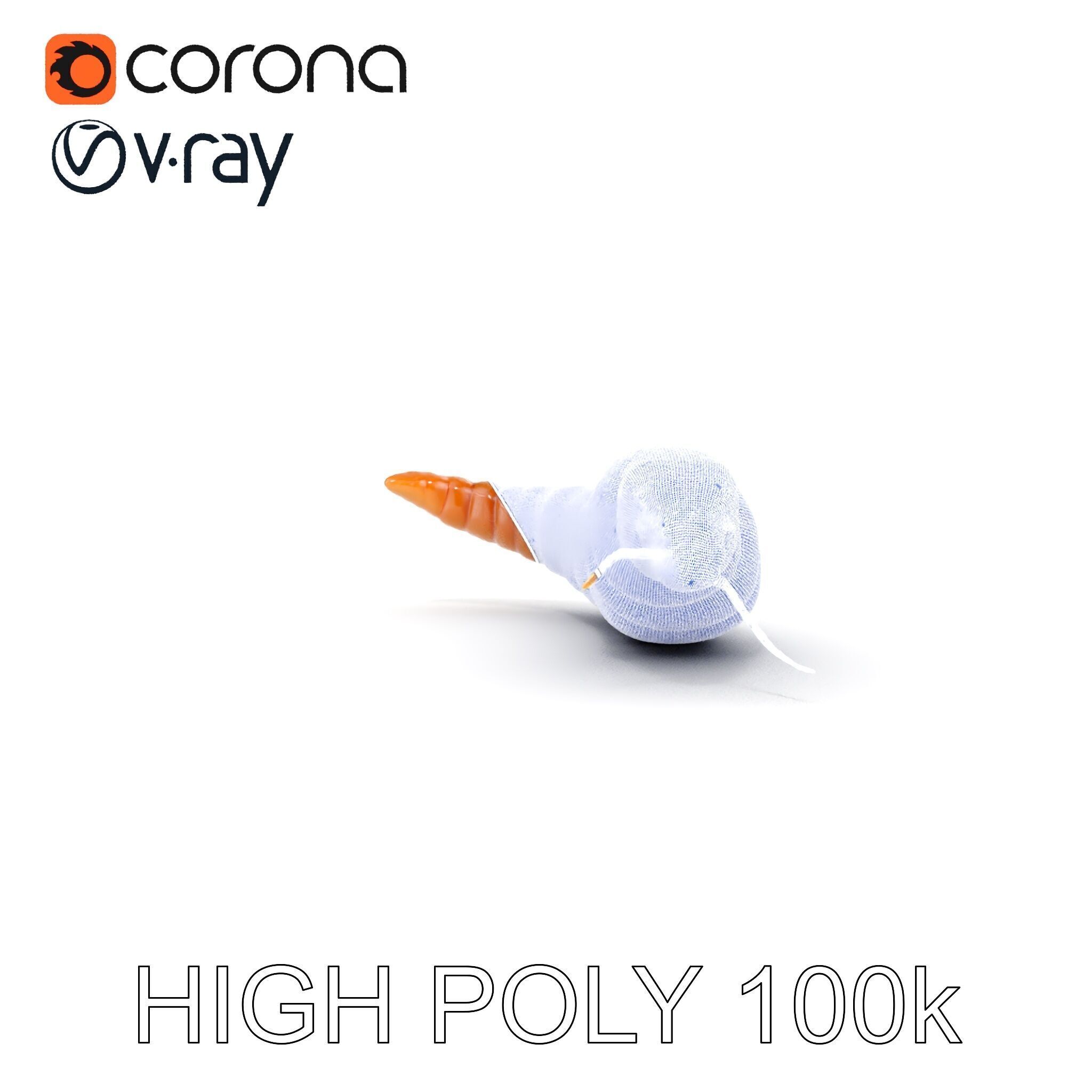 Realistic Caterpillar Model Pack with Detailed Textures Low-poly 3D model_18