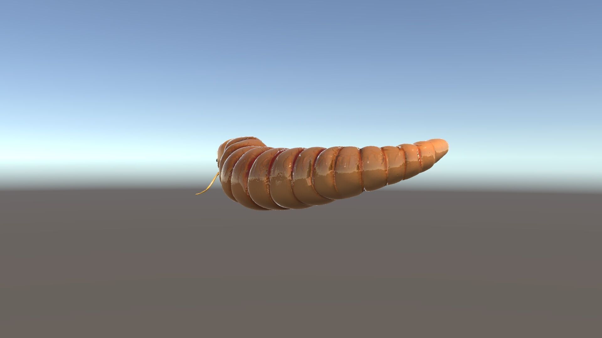 Realistic Caterpillar Model Pack with Detailed Textures Low-poly 3D model_25