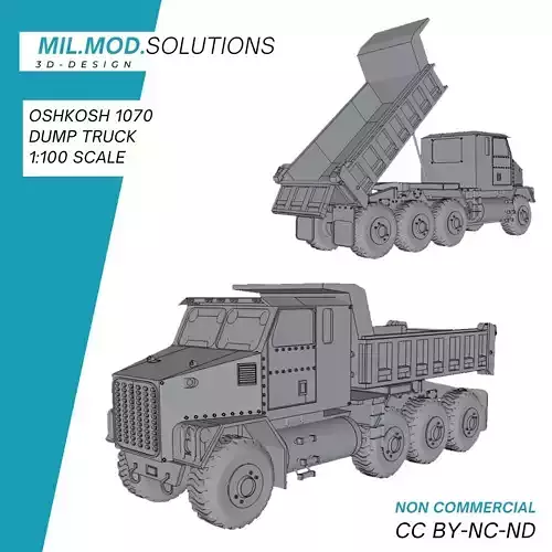 Oshkosh M1070 Dump truck USA NATO