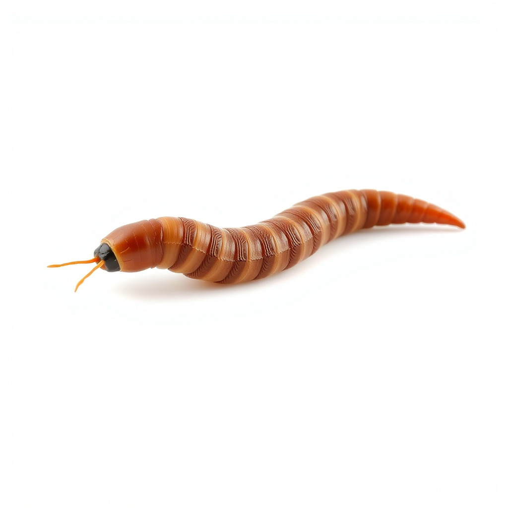 Realistic Worm Model Pack for Animation and Game Design Low-poly 3D model_2