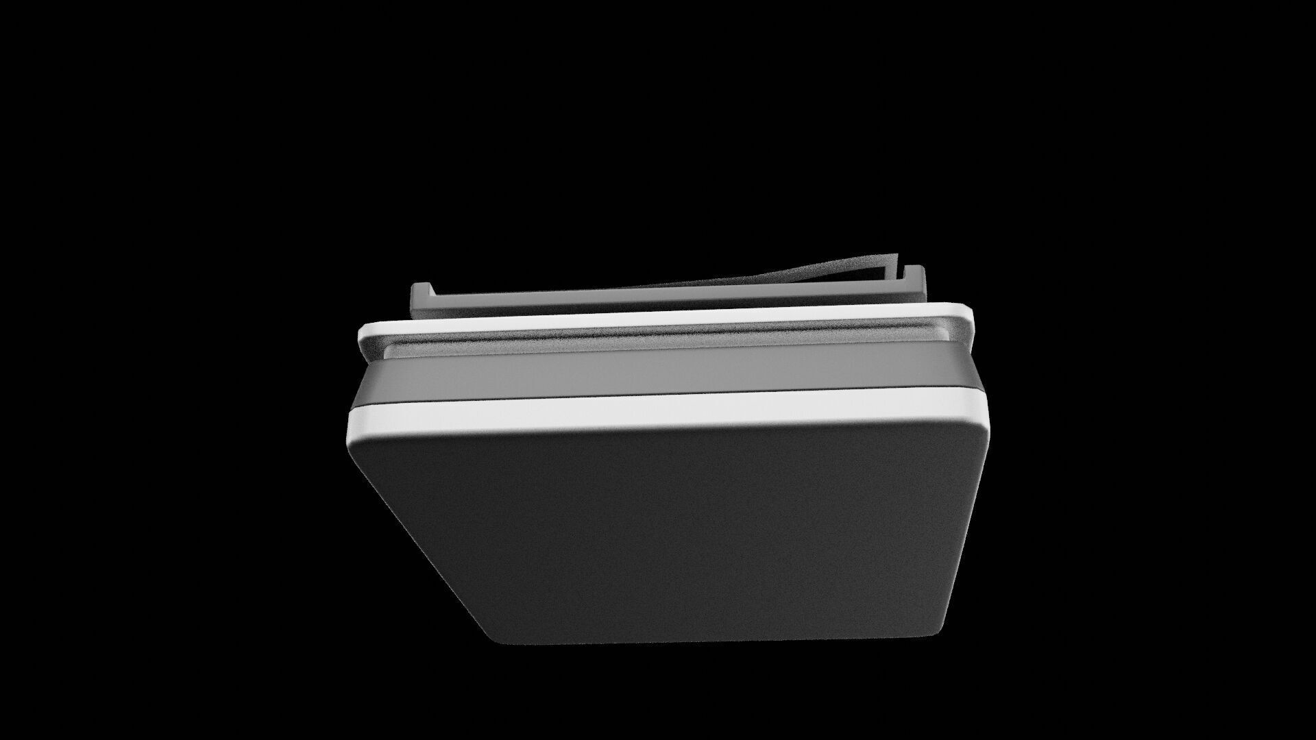 Printer Low-poly 3D model_3