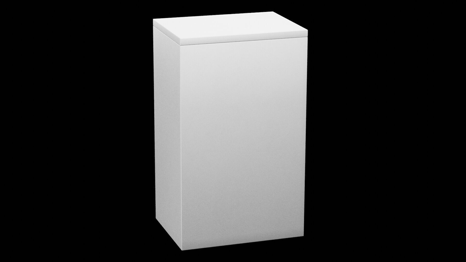 Desk Drawers Low-poly 3D model_3