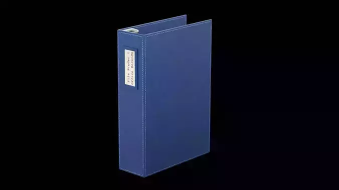 Blue File Cabinet