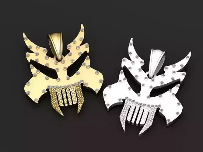  Spider Man Villain Stickers pendant   3D print model