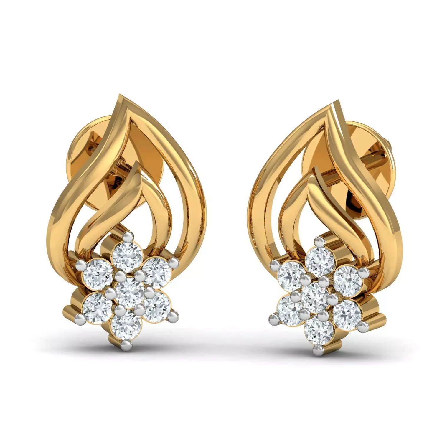 Jewelry 3D Models with render and 3dm stl -P-1866 3dm C 3D print model