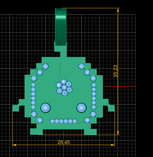Invader Pendant 3d printable pendant 3D print model_4