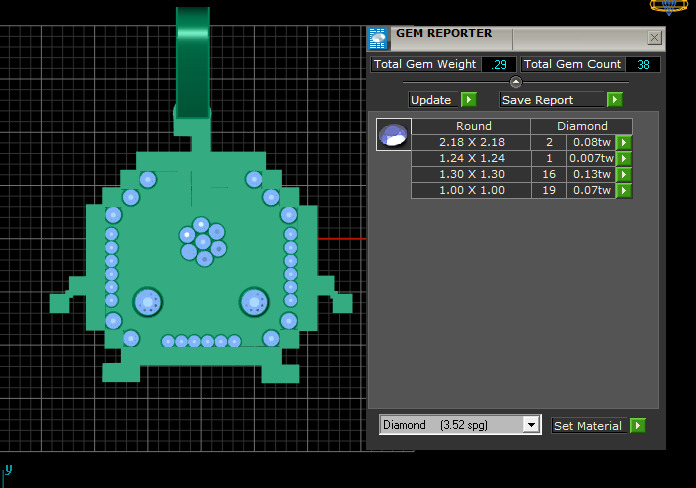 Invader Pendant 3d printable pendant 3D print model_5