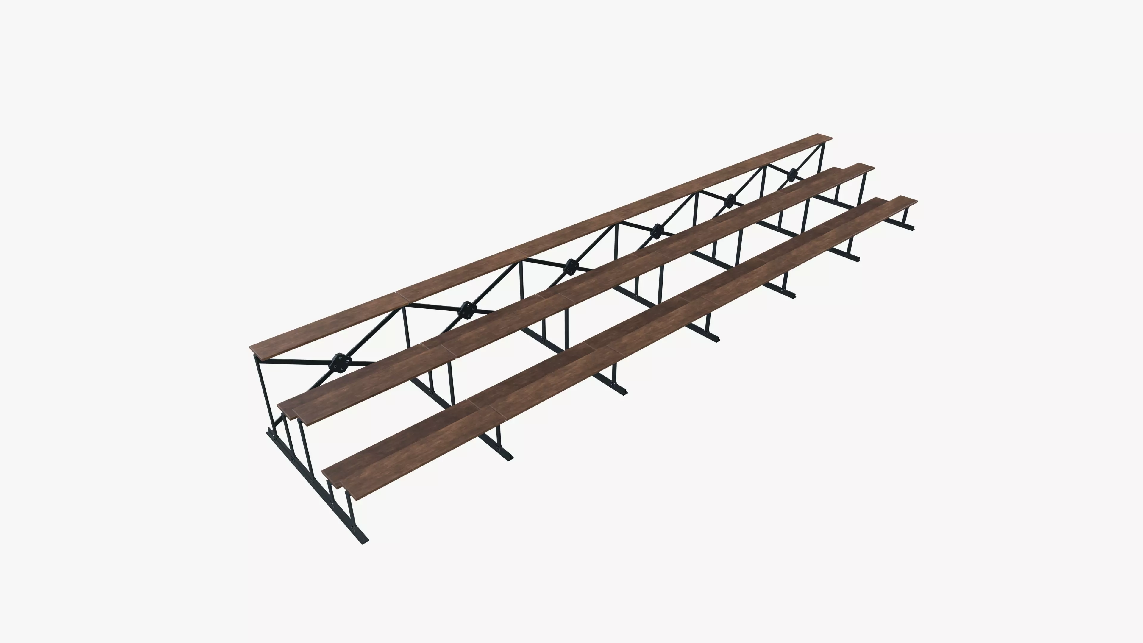 Stadium Seats 3D model_0