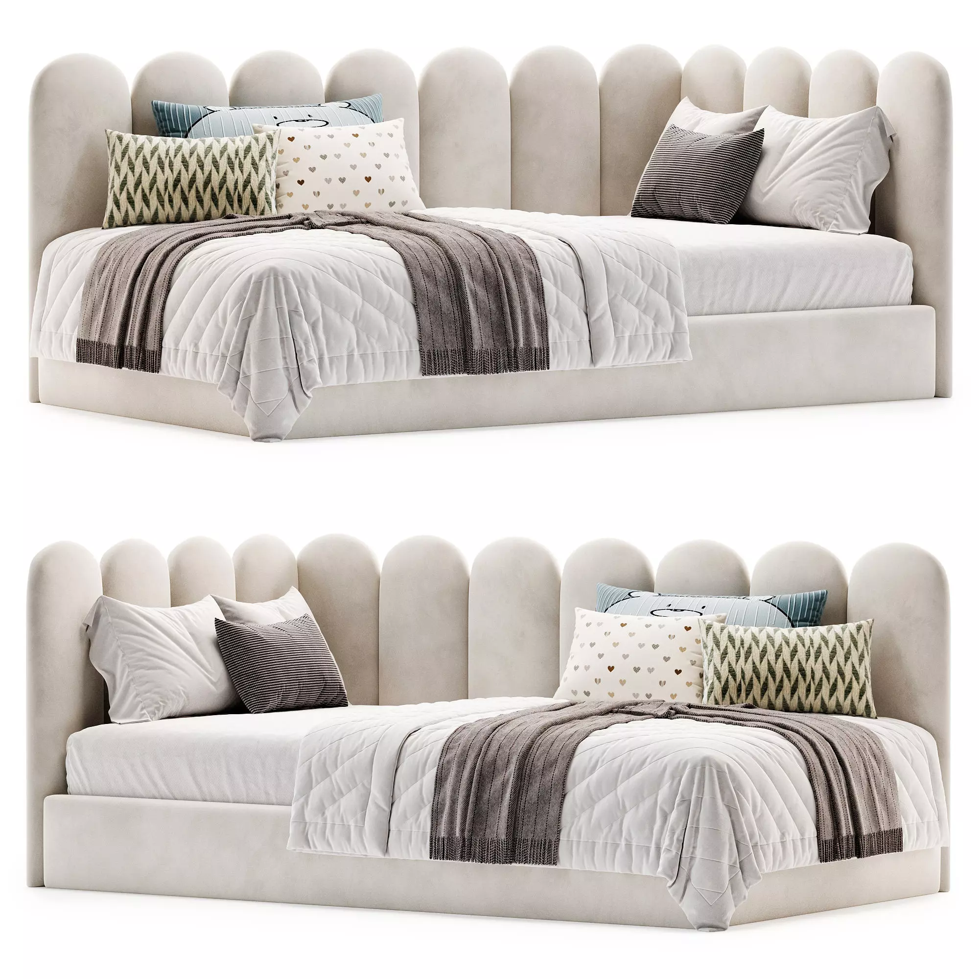 Cindy Childrens furniture Beds 3D model_0