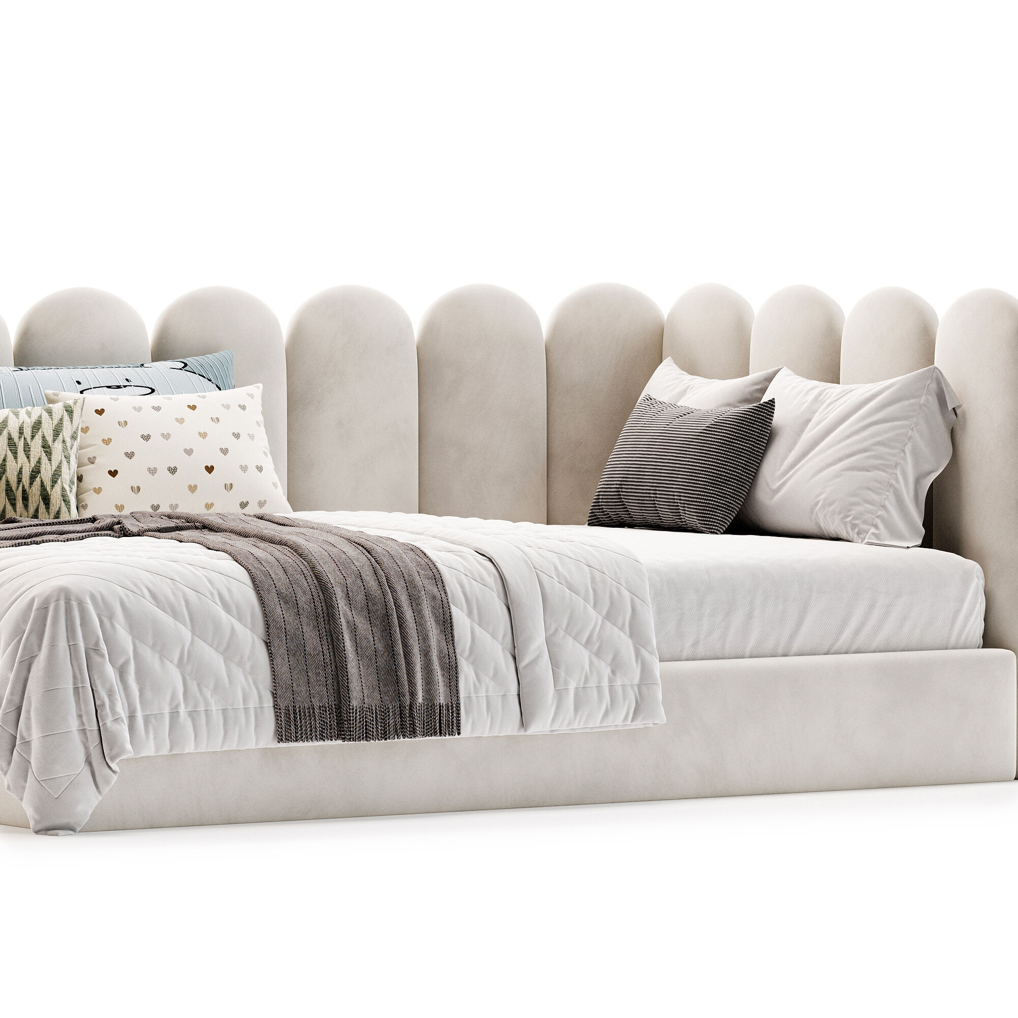 Cindy Childrens furniture Beds 3D model_2