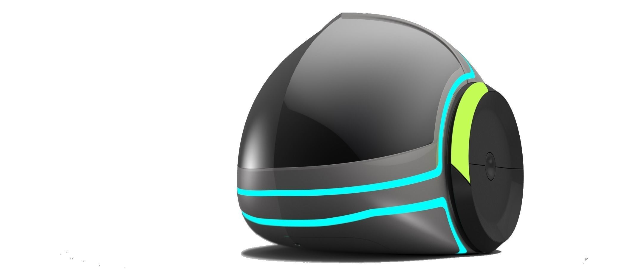 floating car Free 3D model_0