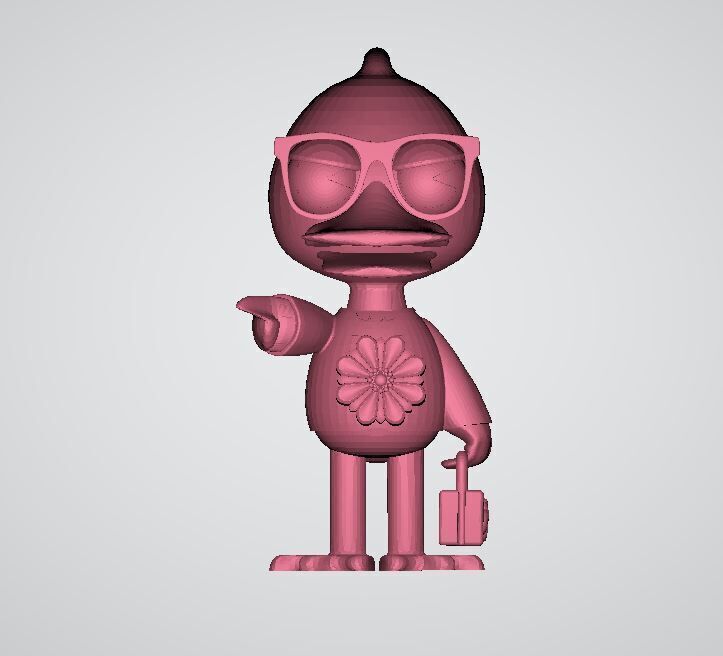 fun animal sculpture 3D print model_4