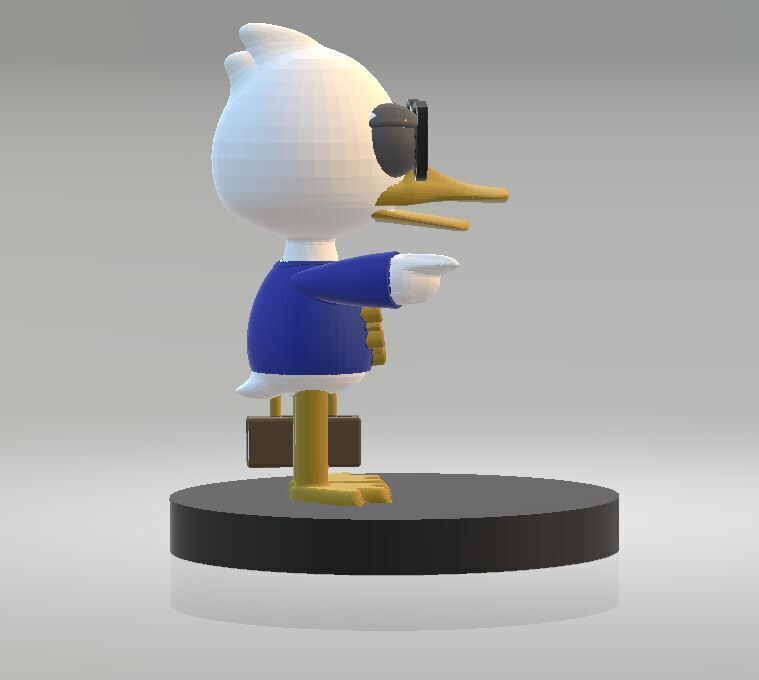 fun animal sculpture 3D print model_2