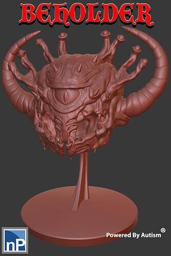 Eye-Beast - Beholder Free 3D print model