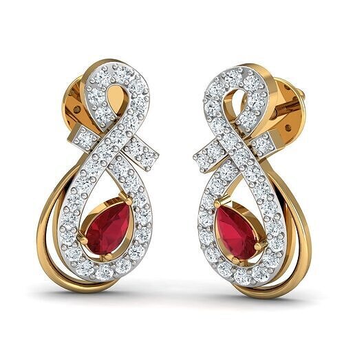 Jewelry 3D Models with render and 3dm  stl - P-1910 3D print model