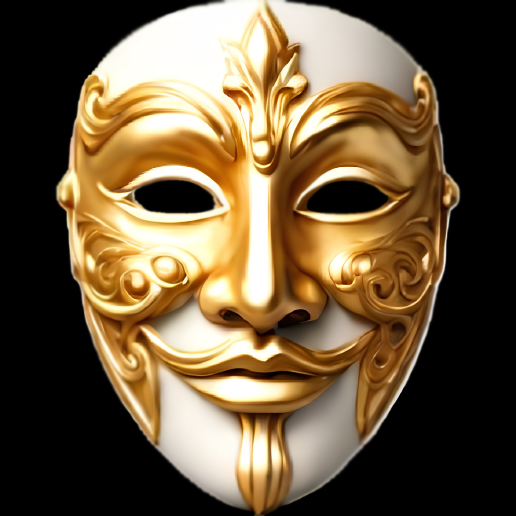 Detailed 3D Face Mask Digital Download for 3D Printing 3D print model_14