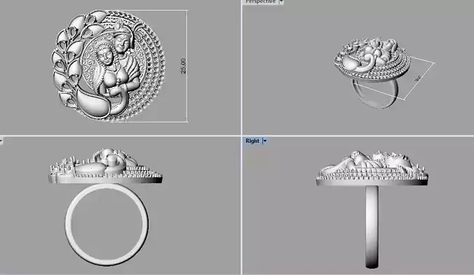 RADHA KRISHNA RING