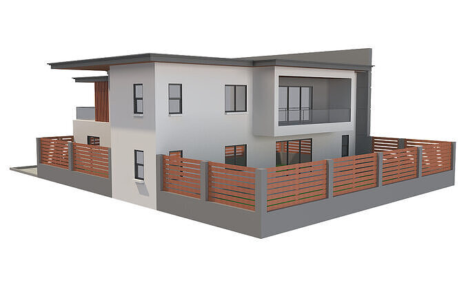 Modern House 5 3D model