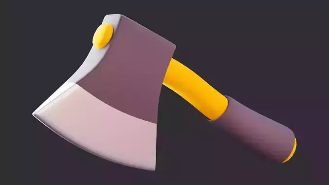 Lowpoly Axe