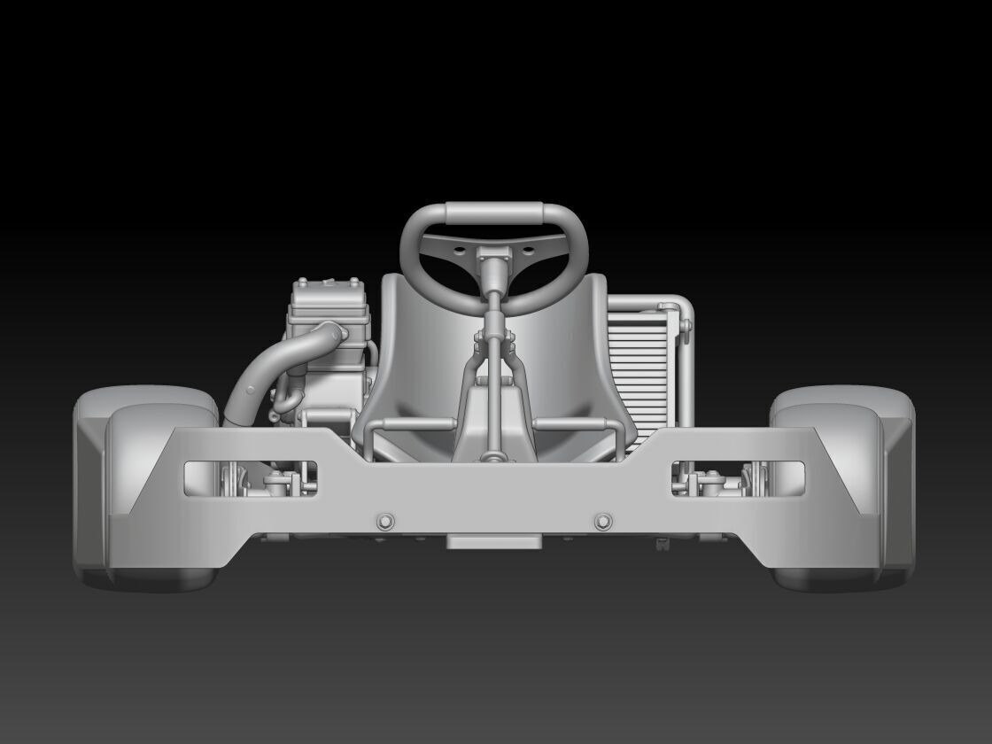 go kart prop 1 3D print model_5