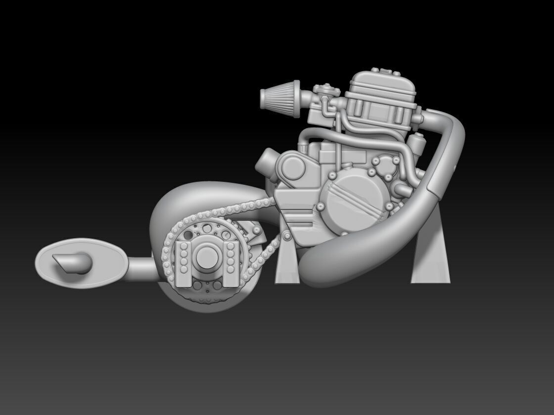 go kart prop 1 3D print model_3