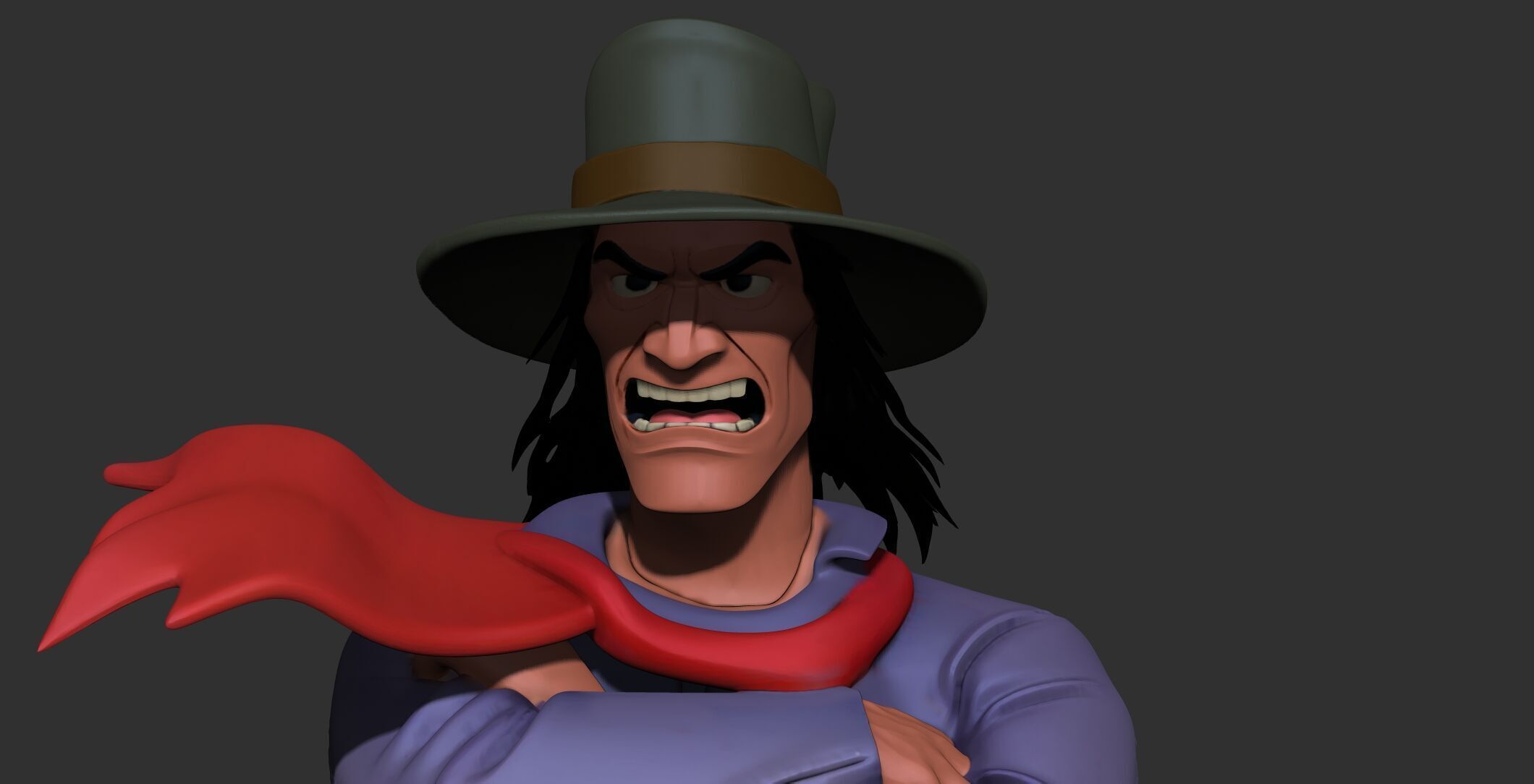 Joe l indien 30cm 3D print model_1