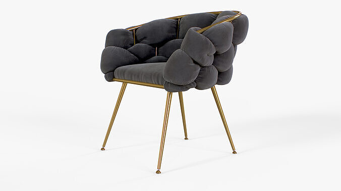 Armchair Kossmai Caroline 3D model
