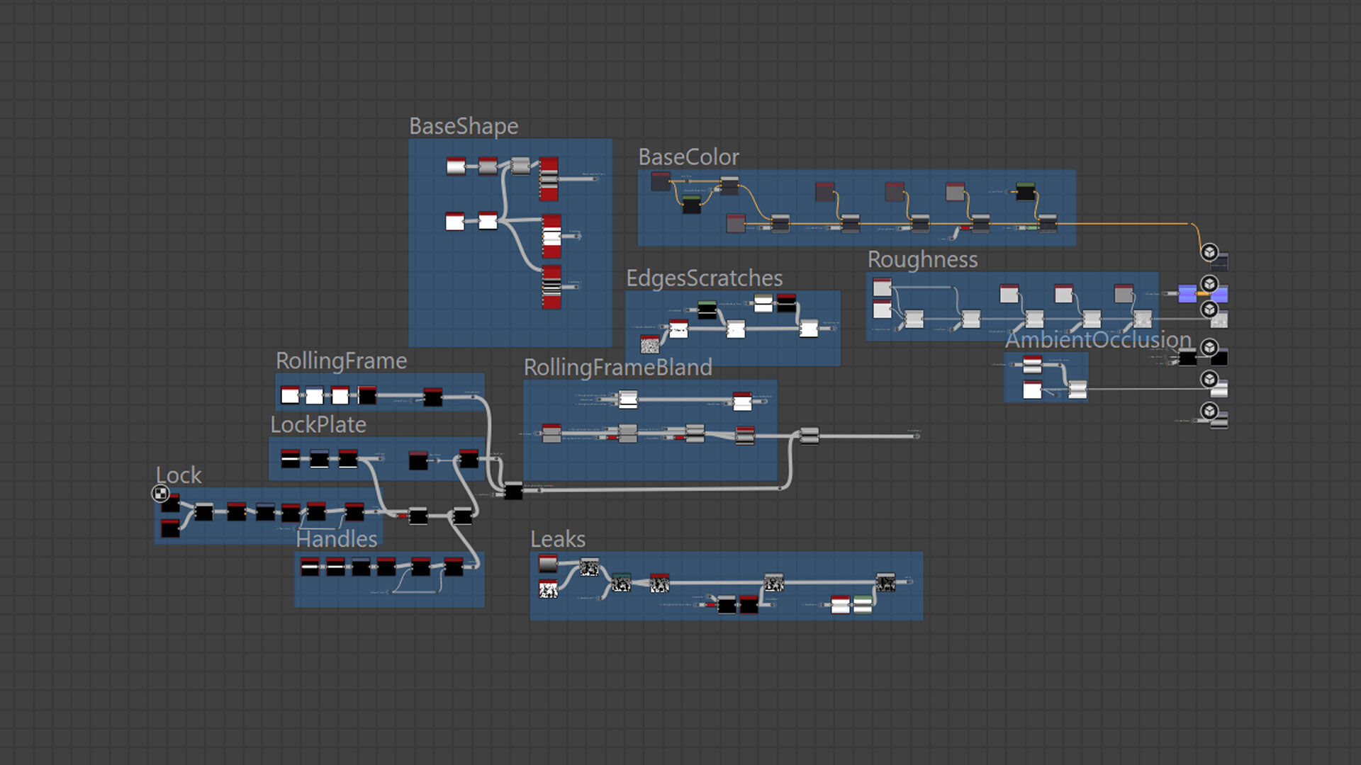 Rolling Shutter Substance PBR material and textures Texture_5