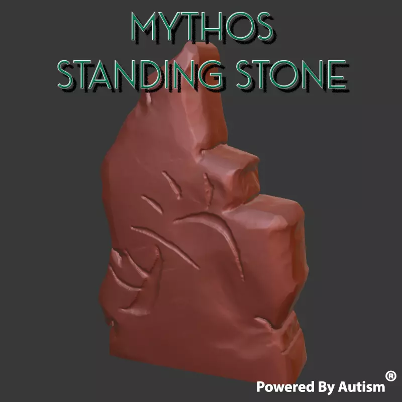 Mythos Standing Stone Free 3D print model