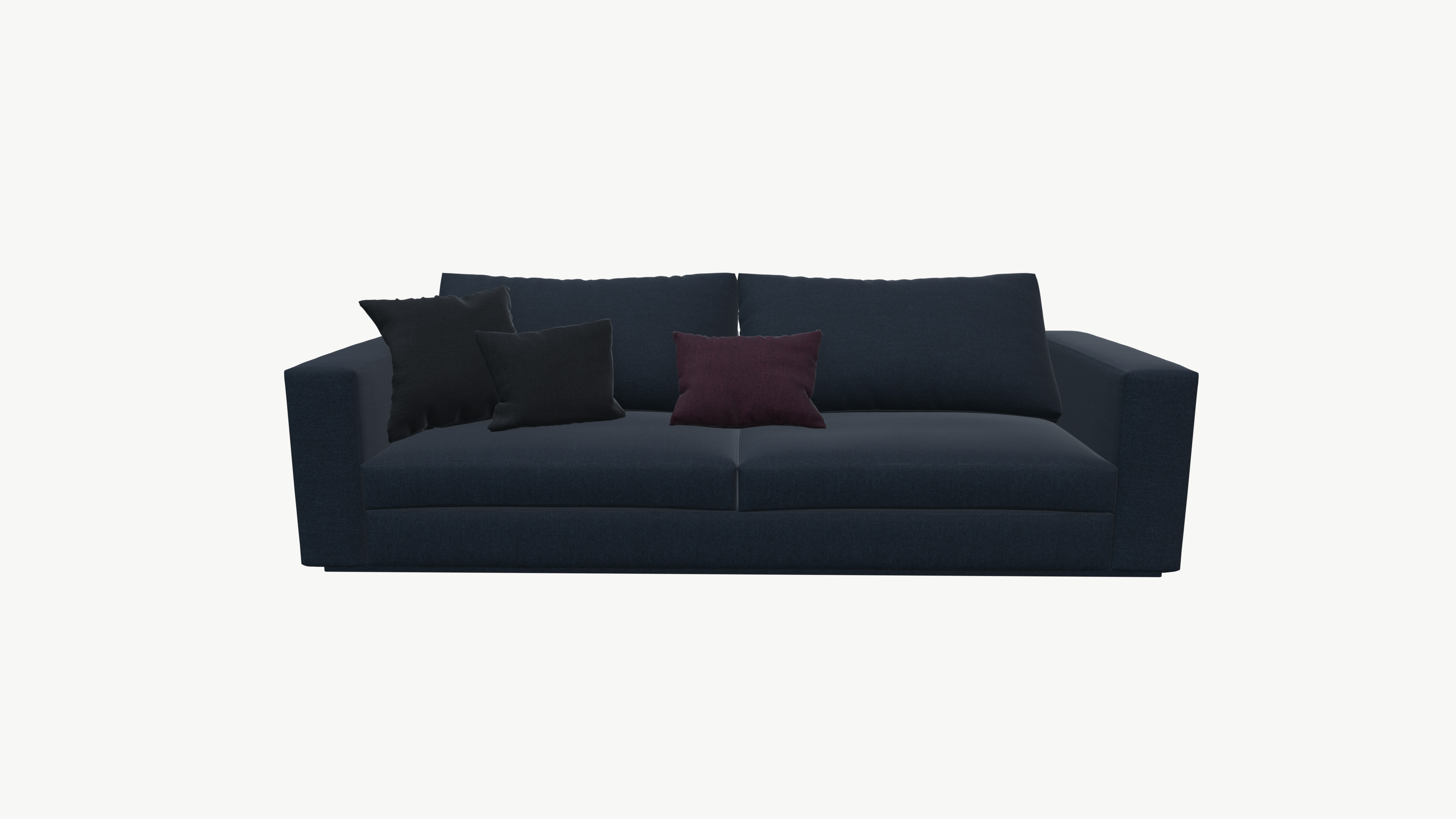 Leather Sofa 3D model_7