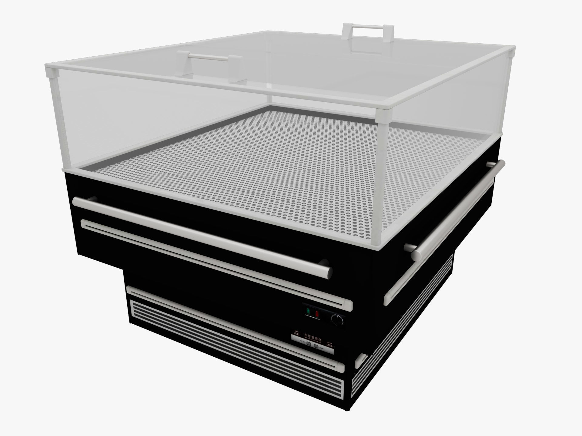  Supermarket Freezer Refrigirator pack 3D Model Collection_11