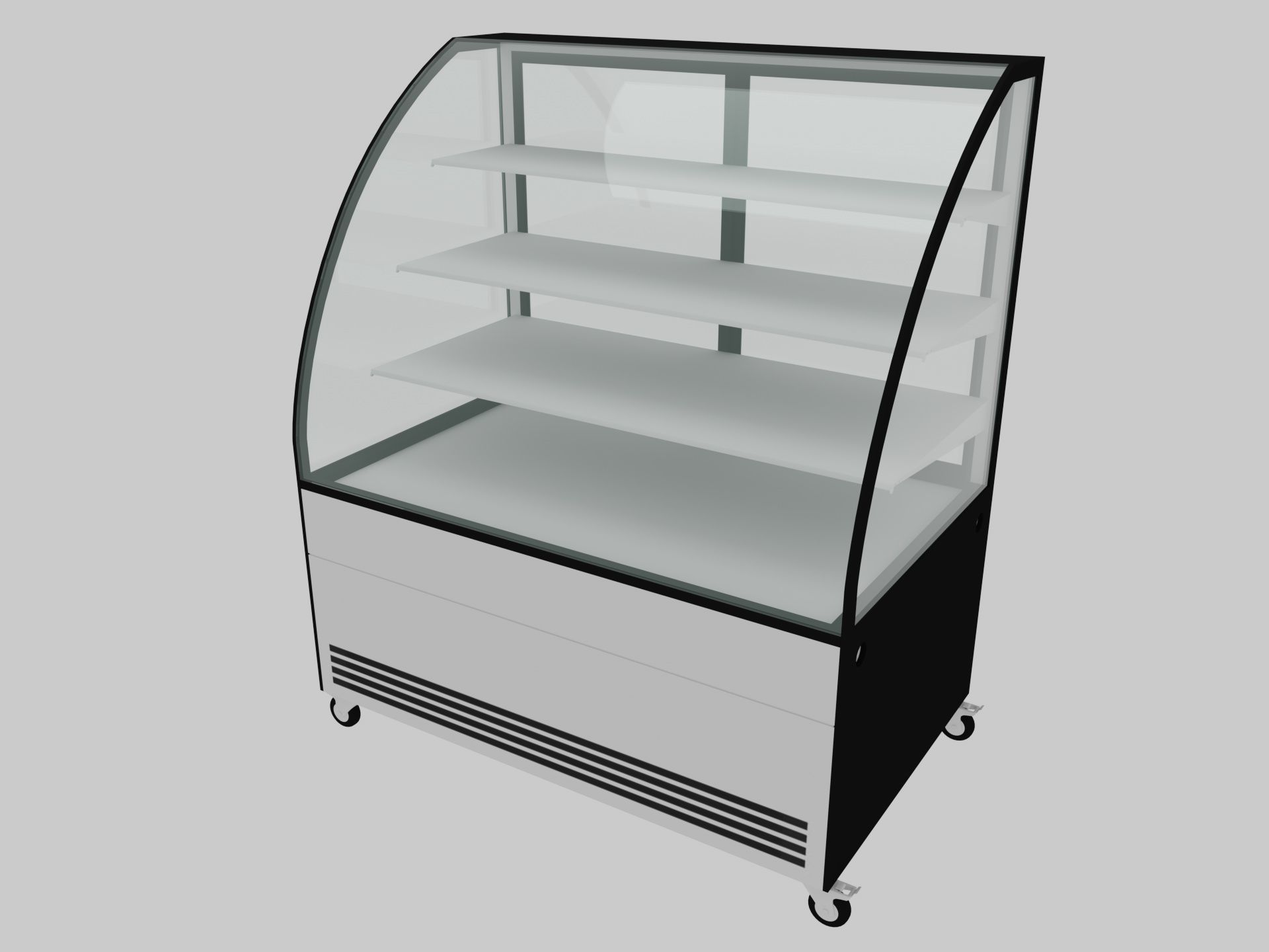  Supermarket Freezer Refrigirator pack 3D Model Collection_7