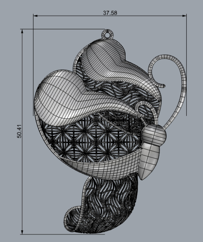 Golden Wings-Wings of Summer-Half Set-H2-2- 3D print model_13