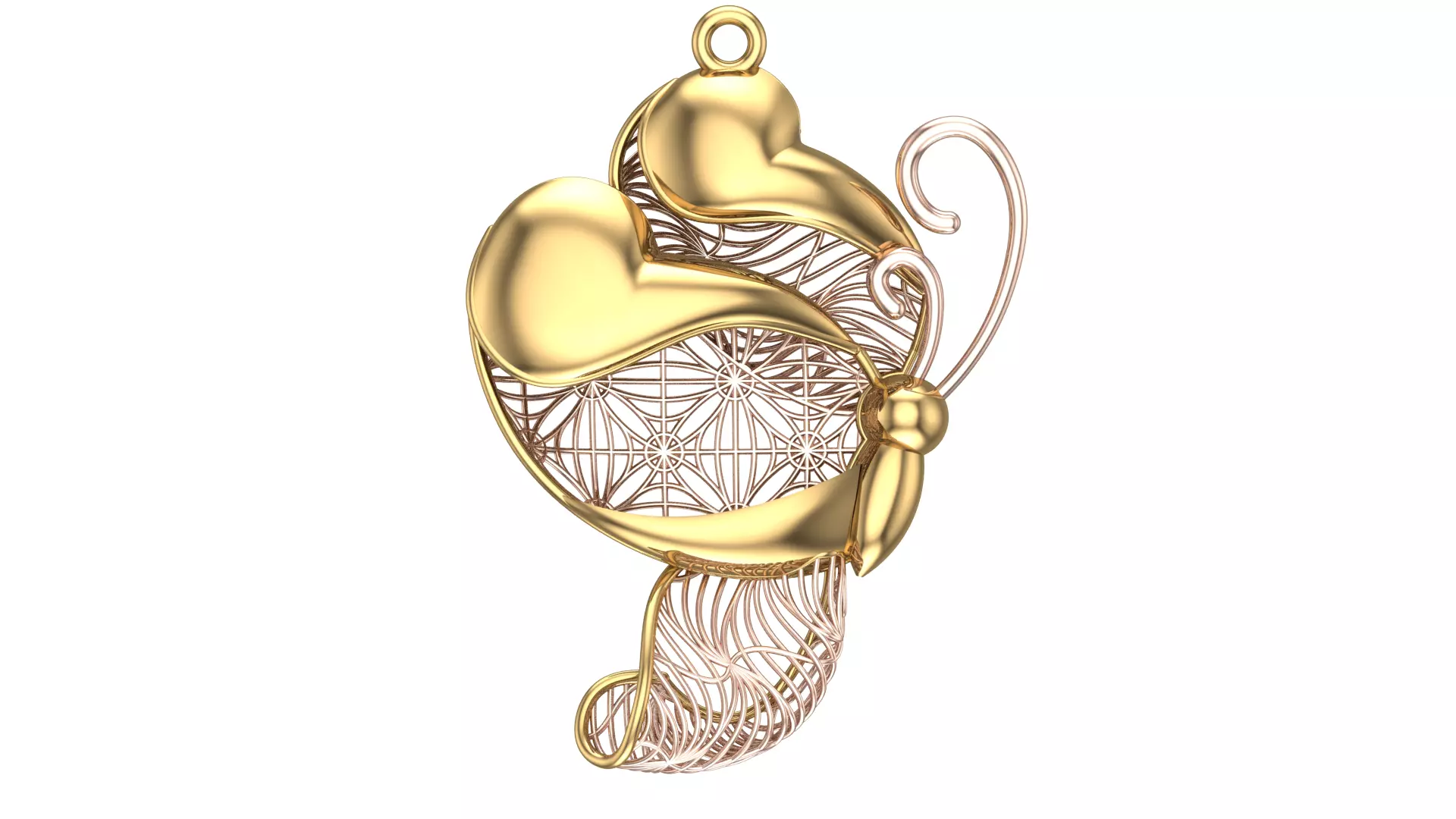 Golden Wings-Wings of Summer-Half Set-H2-2- 3D print model_0