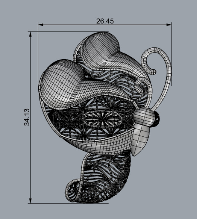Golden Wings-Wings of Summer-Half Set-H2-2- 3D print model_9
