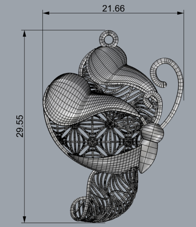 Golden Wings-Wings of Summer-Half Set-H2-2- 3D print model_11