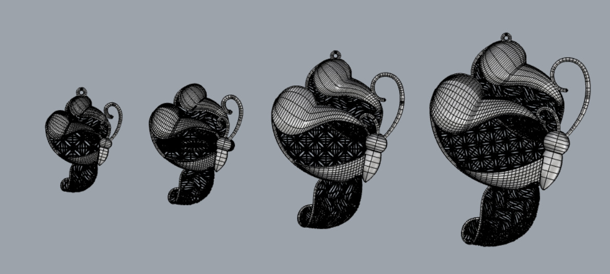 Golden Wings-Wings of Summer-Half Set-H2-2- 3D print model_17