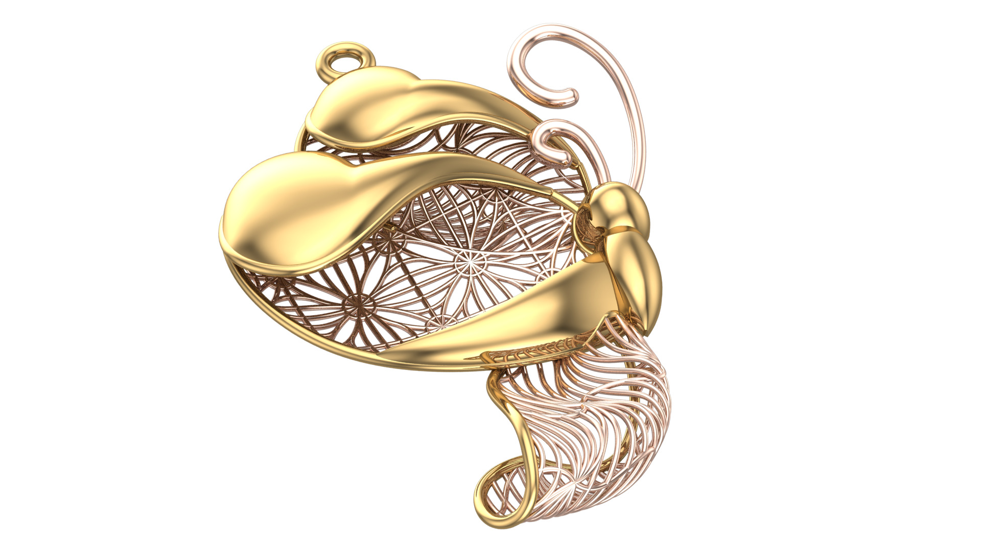 Golden Wings-Wings of Summer-Half Set-H2-2- 3D print model_1