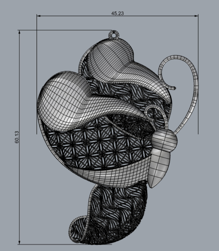 Golden Wings-Wings of Summer-Half Set-H2-2- 3D print model_18